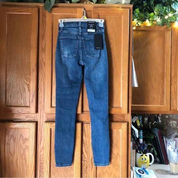 NWT Nobody Denim Blue High Rise Cult Skinny Ankle Jeans - 23 - Picture 5 of 10